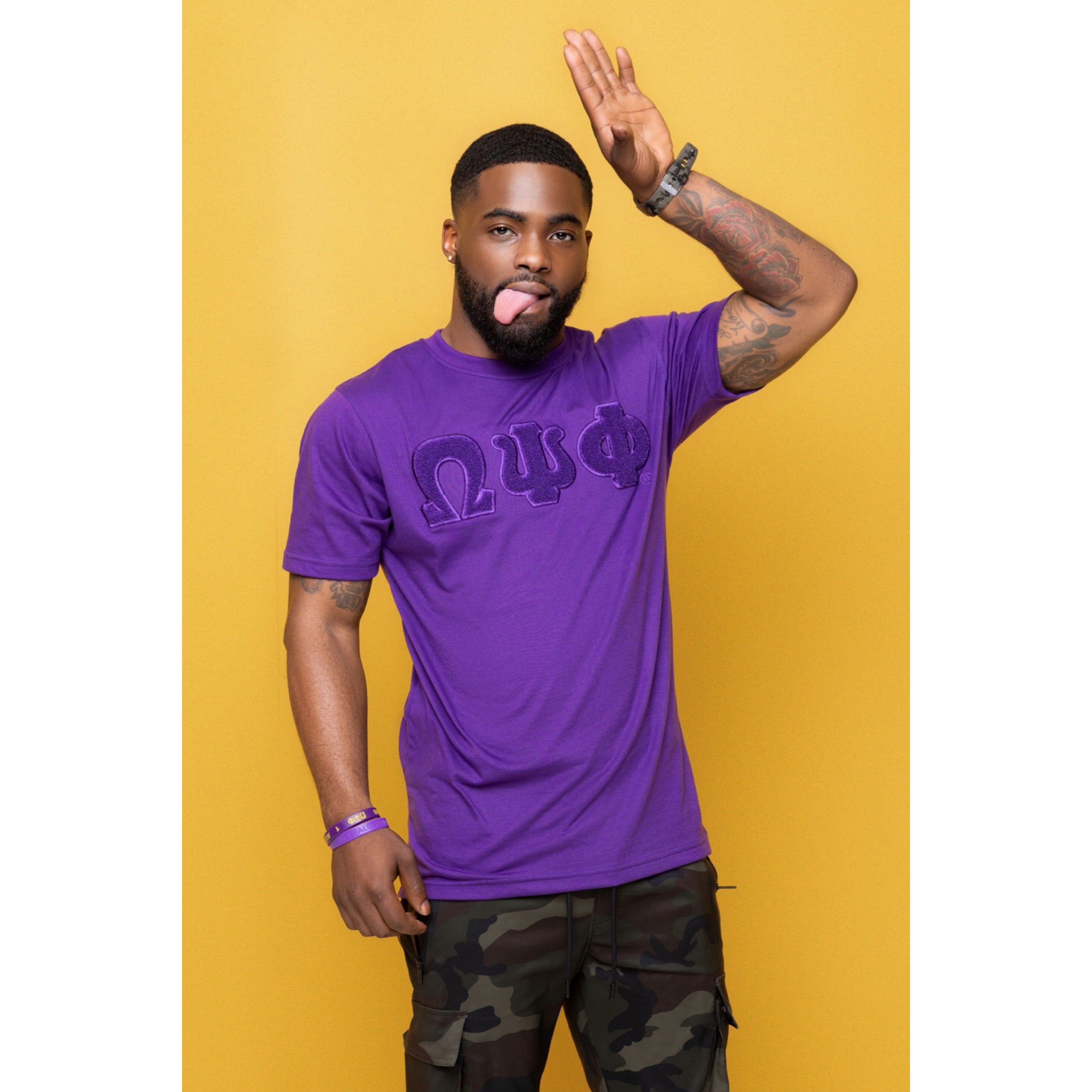 Purple T-shirts for Men