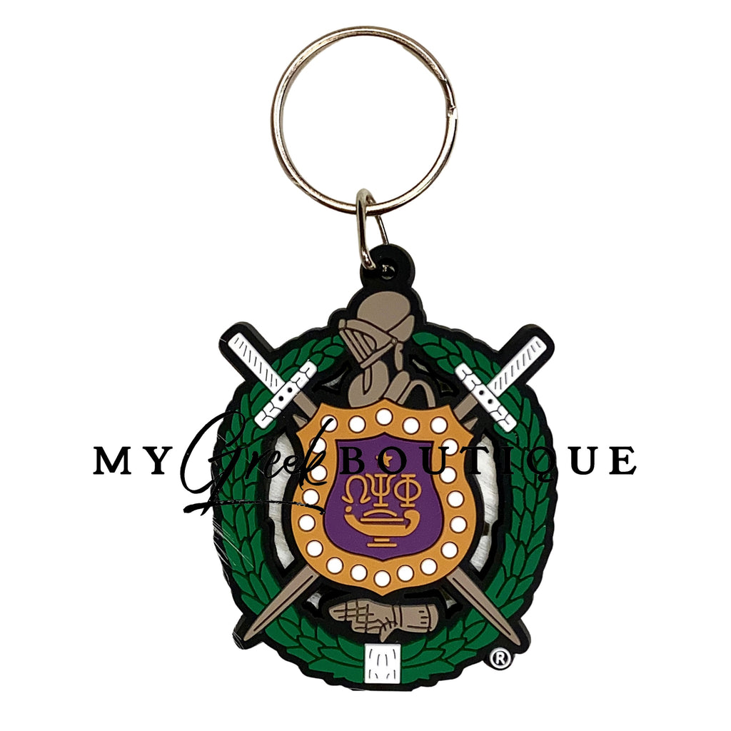 Omega Psi Phi Keychain - My Greek Boutique